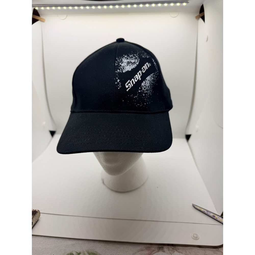 Snap-on Tools Black Baseball Cap K-Products Stretch Fit Hat Embroidered Logo
